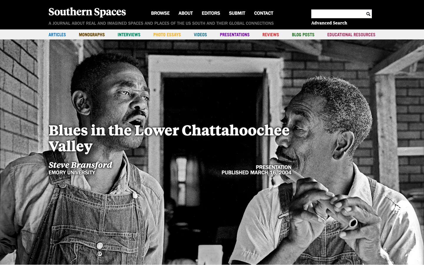 Blues in the Lower Chattahoochee Valley