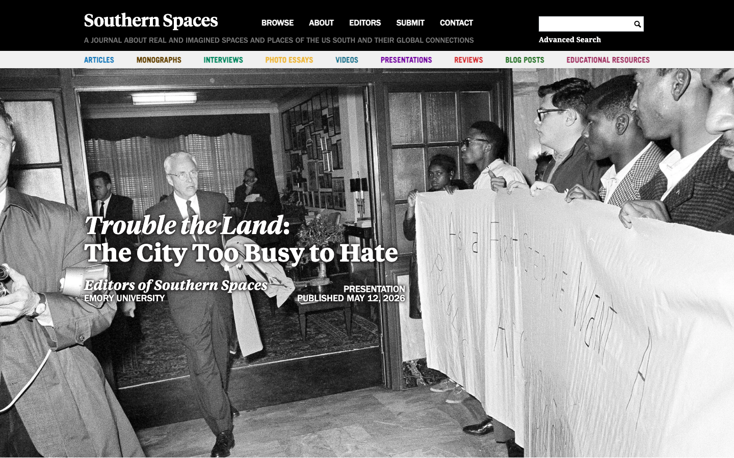 Trouble the Land: The City Too Busy to Hate
